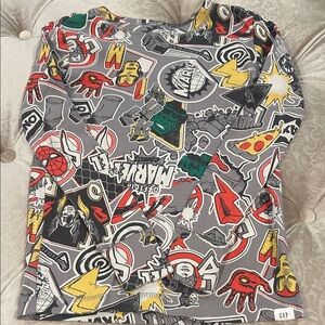 GAP Gray Marvel Graphic Pajamas